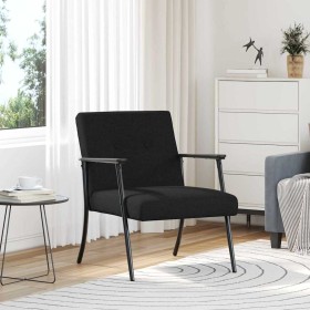sillón Negro 59 x 75 x 78 cm tela en Sillones | Comprar online en Foru.es