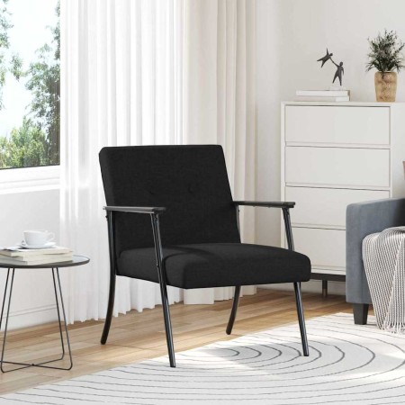 sillón Negro 59 x 75 x 78 cm tela en Sillones | Comprar online en Foru.es