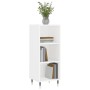 Aparador de madera de ingeniería blanco 34,5x32,5x90 cm de vidaXL, Aparadores - Ref: Foro24-828708, Precio: 38,57 €, Descuent...