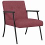 sillón Rojo vino 59 x 75 x 78 cm tela en Sillones | Comprar online en Foru.es