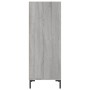 Aparador de madera de ingeniería gris Sonoma 34,5x32,5x90 cm de vidaXL, Aparadores - Ref: Foro24-828738, Precio: 50,47 €, Des...