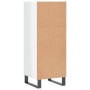 Aparador madera de ingeniería blanco brillante 34,5x32,5x90 cm de vidaXL, Aparadores - Ref: Foro24-828758, Precio: 55,35 €, D...