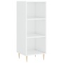 Aparador madera de ingeniería blanco brillante 34,5x32,5x90 cm de vidaXL, Aparadores - Ref: Foro24-828718, Precio: 49,32 €, D...