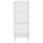 Aparador madera de ingeniería blanco brillante 34,5x32,5x90 cm de vidaXL, Aparadores - Ref: Foro24-828718, Precio: 49,32 €, D...