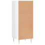 Aparador madera de ingeniería blanco brillante 34,5x32,5x90 cm de vidaXL, Aparadores - Ref: Foro24-828718, Precio: 49,32 €, D...