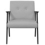 sillón Gris Nube 59 x 75 x 78 cm tela en Sillones | Comprar online en Foru.es