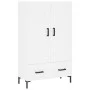 Tall white engineered wood sideboard 69.5x31x115 cm by vidaXL, Sideboards - Ref: Foro24-830324, Price: 88,95 €, Discount: %