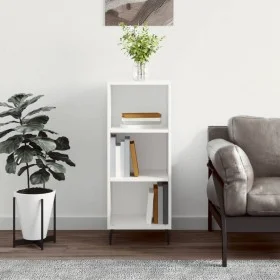Aparador de madera de ingeniería blanco 34,5x32,5x90 cm de vidaXL, Aparadores - Ref: Foro24-828748, Precio: 39,45 €, Descuent...