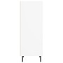 Aparador de madera de ingeniería blanco 34,5x32,5x90 cm de vidaXL, Aparadores - Ref: Foro24-828748, Precio: 39,78 €, Descuent...