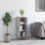 Aparador de madera de ingeniería gris hormigón 34,5x32,5x90 cm de vidaXL, Aparadores - Ref: Foro24-828728, Precio: 44,84 €, D...
