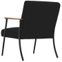 sillón Negro 59 x 75 x 78 cm Tejido parecido a lana rizada en Sillones | Comprar online en Foru.es