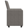 Sillas de Comedor con Ruedas 2 pcs Gris claro 57 x 66 x 94 cm en Sillas de comedor | Comprar online en Foru.es