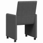 Sillas de Comedor con Ruedas 2 pcs Gris oscuro 57 x 66 x 94 cm en Sillas de comedor | Comprar online en Foru.es