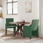 Sillas de Comedor con Ruedas con ruedas 2 pcs Verde grisáceo en Sillas de comedor | Comprar online en Foru.es