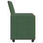 Sillas de Comedor con Ruedas con ruedas 2 pcs Verde grisáceo en Sillas de comedor | Comprar online en Foru.es