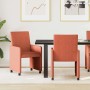 Sillas de Comedor con Ruedas 2 pcs Rojo naranja 57 x 66 x 94 cm en Sillas de comedor | Comprar online en Foru.es