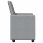 Sillas de Comedor con Ruedas 2 pcs Gris claro 57 x 66 x 94 cm en Sillas de comedor | Comprar online en Foru.es
