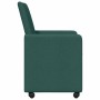 Sillas de Comedor con Ruedas 2 pcs Verde oscuro 57 x 66 x 94 cm en Sillas de comedor | Comprar online en Foru.es