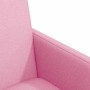 Sillas de Comedor con Ruedas 2 pcs Rosa 57 x 66 x 94 cm tela en Sillas de comedor | Comprar online en Foru.es