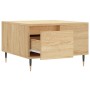 Mesa de centro madera contrachapada roble Sonoma 55x55x36,5 cm de vidaXL, Mesas de centro - Ref: Foro24-830751, Precio: 56,75...