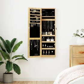 Spiegel mit Schmuckschatulle und LED-Leuchten für die Wand von vidaXL, Spiegel - Ref: Foro24-353255, Preis: 101,83 €, Rabatt: %