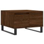Mesa de centro madera contrachapada roble marrón 55x55x36,5 cm de vidaXL, Mesas de centro - Ref: Foro24-830771, Precio: 63,04...