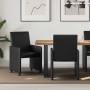 Sillas de Comedor con Ruedas 2 pcs Negro 57 x 66 x 94 cm en Sillas de comedor | Comprar online en Foru.es