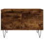 Mesa de centro madera contrachapada roble ahumado 55x55x36,5 cm de vidaXL, Mesas de centro - Ref: Foro24-830761, Precio: 54,7...