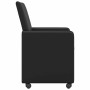 Sillas de Comedor con Ruedas 2 pcs Negro 57 x 66 x 94 cm en Sillas de comedor | Comprar online en Foru.es