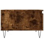 Mesa de centro madera contrachapada roble ahumado 55x55x36,5 cm de vidaXL, Mesas de centro - Ref: Foro24-830761, Precio: 54,7...