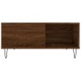 Mesa de centro madera contrachapada roble marrón 80x80x36,5 cm de vidaXL, Mesas de centro - Ref: Foro24-830787, Precio: 53,89...