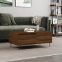Mesa de centro madera contrachapada marrón roble 90x50x36,5 cm de vidaXL, Mesas de centro - Ref: Foro24-830811, Precio: 49,21...