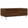 Mesa de centro madera contrachapada marrón roble 90x50x36,5 cm de vidaXL, Mesas de centro - Ref: Foro24-830811, Precio: 49,21...