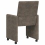 Sillas de Comedor con Ruedas 2 pcs Gris oscuro 57 x 66 x 94 cm en Sillas de comedor | Comprar online en Foru.es