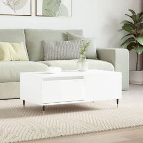 White plywood coffee table 90x50x36.5 cm by vidaXL, Coffee table - Ref: Foro24-830796, Price: 70,37 €, Discount: %