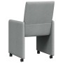 Sillas de Comedor con Ruedas 2 pcs Gris claro 58 x 65 x 94 cm en Sillas de comedor | Comprar online en Foru.es