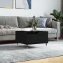 Mesa de centro madera contrachapada negro 55x55x36,5 cm de vidaXL, Mesas de centro - Ref: Foro24-830749, Precio: 56,91 €, Des...