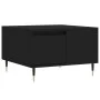 Mesa de centro madera contrachapada negro 55x55x36,5 cm de vidaXL, Mesas de centro - Ref: Foro24-830749, Precio: 56,91 €, Des...