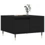 Mesa de centro madera contrachapada negro 55x55x36,5 cm de vidaXL, Mesas de centro - Ref: Foro24-830749, Precio: 56,91 €, Des...