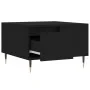 Mesa de centro madera contrachapada negro 55x55x36,5 cm de vidaXL, Mesas de centro - Ref: Foro24-830749, Precio: 56,91 €, Des...