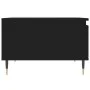 Mesa de centro madera contrachapada negro 55x55x36,5 cm de vidaXL, Mesas de centro - Ref: Foro24-830749, Precio: 56,91 €, Des...