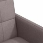 Sillas de Comedor con Ruedas 2 pcs Taupé 58 x 65 x 94 cm tela en Sillas de comedor | Comprar online en Foru.es