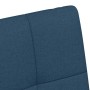 Sillas de Comedor con Ruedas 2 pcs Azul 58 x 65 x 94 cm tela en Sillas de comedor | Comprar online en Foru.es