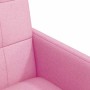 Sillas de Comedor con Ruedas 2 pcs Rosa 58 x 65 x 94 cm tela en Sillas de comedor | Comprar online en Foru.es