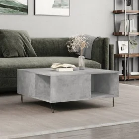 Couchtisch aus betongrauem Sperrholz, 80 x 80 x 36,5 cm von vidaXL, Couchtisch - Ref: Foro24-830784, Preis: 70,23 €, Rabatt: %