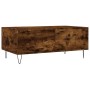 Mesa de centro madera contrachapada roble ahumado 90x50x36,5 cm de vidaXL, Mesas de centro - Ref: Foro24-830809, Precio: 50,1...