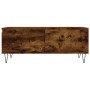 Mesa de centro madera contrachapada roble ahumado 90x50x36,5 cm de vidaXL, Mesas de centro - Ref: Foro24-830809, Precio: 50,1...