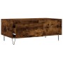 Mesa de centro madera contrachapada roble ahumado 90x50x36,5 cm de vidaXL, Mesas de centro - Ref: Foro24-830809, Precio: 50,1...