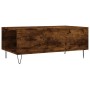 Mesa de centro madera contrachapada roble ahumado 90x50x36,5 cm de vidaXL, Mesas de centro - Ref: Foro24-830809, Precio: 50,1...