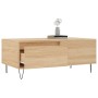 Mesa de centro madera contrachapada roble Sonoma 90x50x36,5 cm de vidaXL, Mesas de centro - Ref: Foro24-830807, Precio: 67,69...